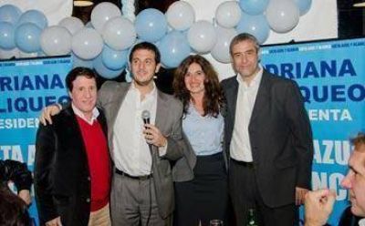 Avellaneda: Ferraresi dio fuerte apoyo a la lista Azul y Blanca del CALZ
