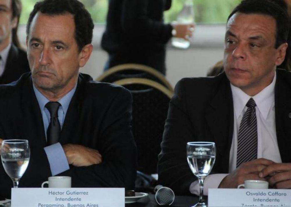 El intendente C�ffaro en la UT de Desarrollo de Mercociudades