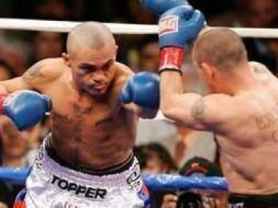 Tras la liberaci�n, la "Hiena" Barrios vuelve al boxeo