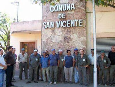 Finaliza hoy el paro de municipales en San Vicente