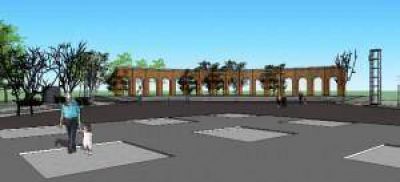 Comienza la obra del nuevo escenario en el Parque Central 