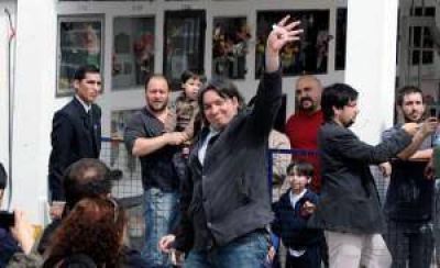 Daniel Peralta respald� la candidatura de M�ximo Kirchner para el 2013