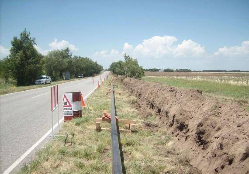 Ya se construy� m�s de la mitad del Gasoducto de La Costa