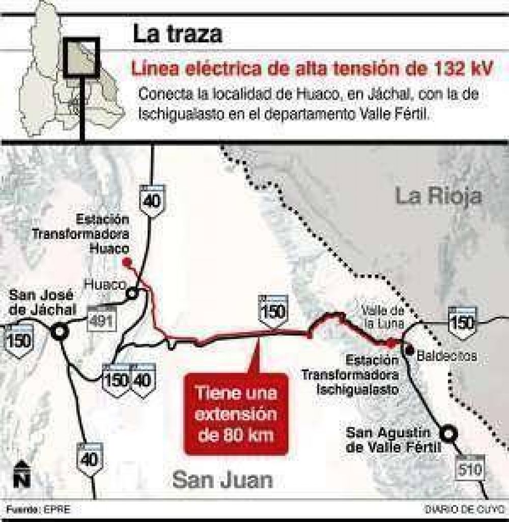 Luz: Valle F�rtil, a un paso de dejar de estar aislado