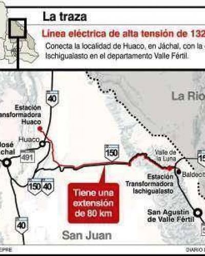 Luz: Valle F�rtil, a un paso de dejar de estar aislado