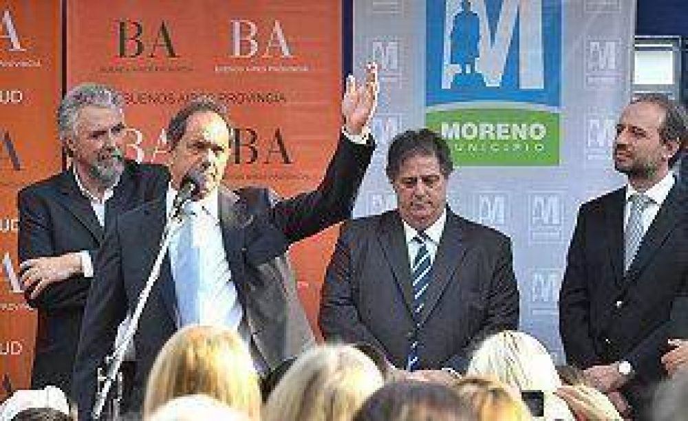 El gobernador inaugur� un centro de atenci�n primaria en Moreno