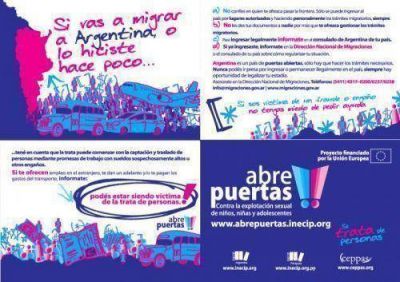 El proyecto Abrepuertas se suma a la lucha contra la trata en Misiones