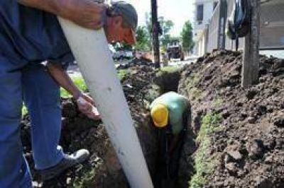 Aseguran que ya se ejecut� un 62% de la obra �Colector Marcos Sastre�