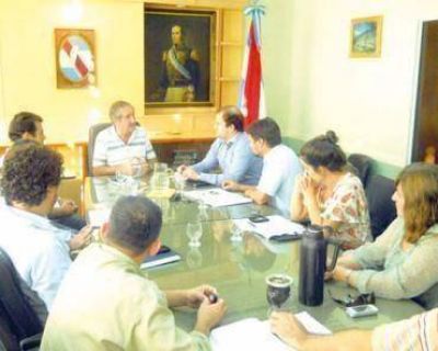 El intendente recibi� al ministro de Desarrollo Social