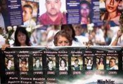 Madres mexicanas se movilizaron por la aparici�n con vida de sus hijos