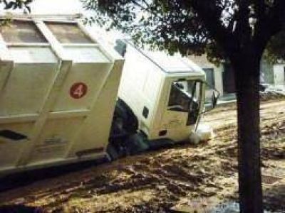 Chivilcoy: Denuncian hundimineto de calles por obras mal hechas