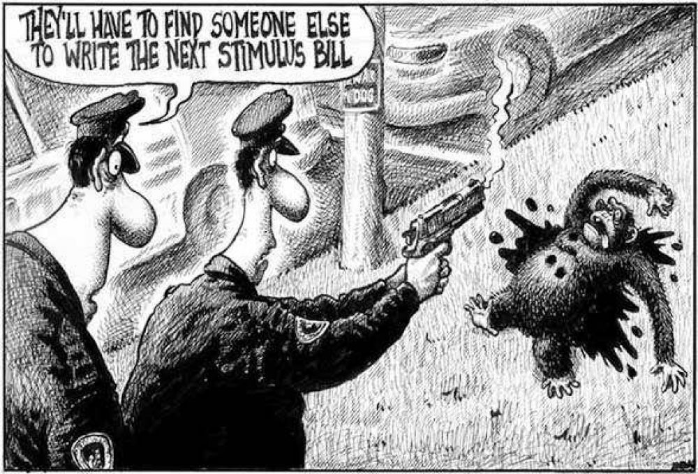 Protesta por una caricatura