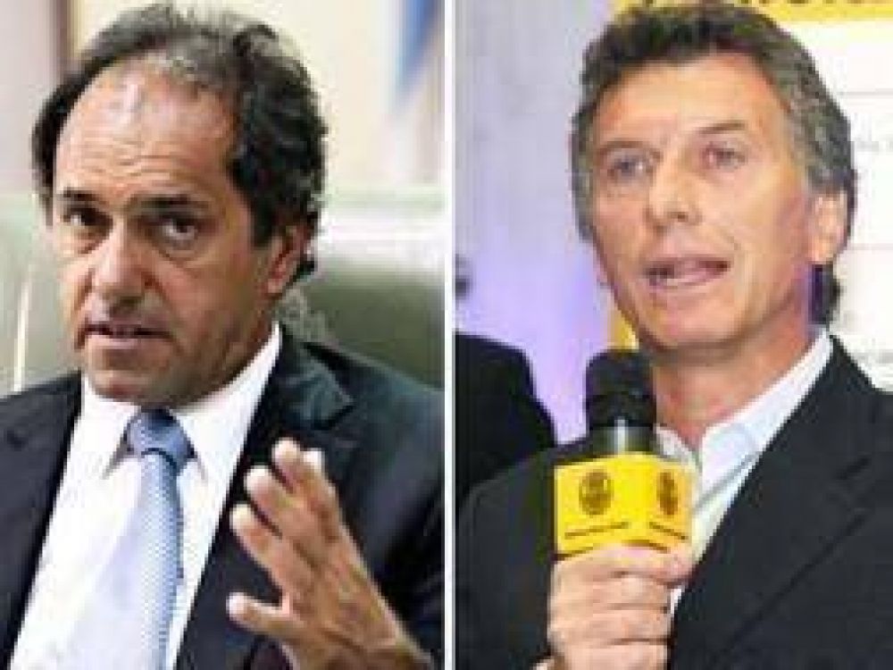 Macri celebr� la decisi�n de Scioli de postularse a la presidencia en 2015