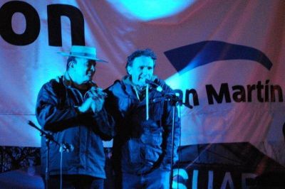 El municipio de San Mart�n celebr� los 80 a�os de Jos� Le�n Su�rez