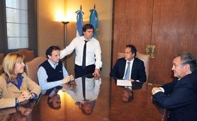 Residuos: Scioli se reuni� con los intendentes Katopodis y De la Torre