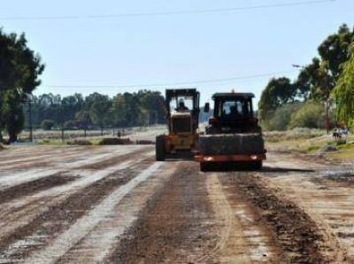 Trabajos municipales de bacheo y reparaci�n de calles