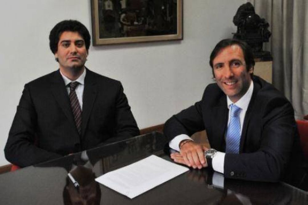 Pichetto se reuni� con Lorenzino por resoluci�n que afecta al sector exportador frut�cola