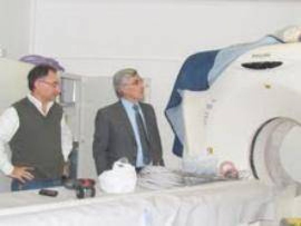 Nuevo tom�grafo en el Hospital Municipal de General Villegas