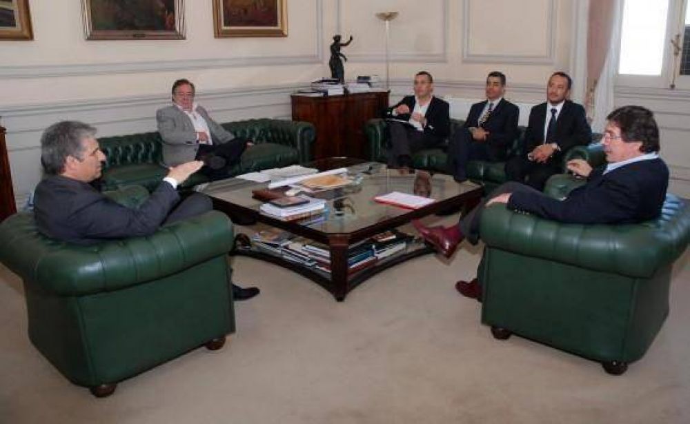 Claudio Poggi se reuni� con el ministro de Educaci�n de la Naci�n