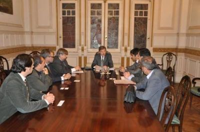El ministro Padula se reuni� en Buenos Aires con importantes empresarios de la Uni�n Industrial
