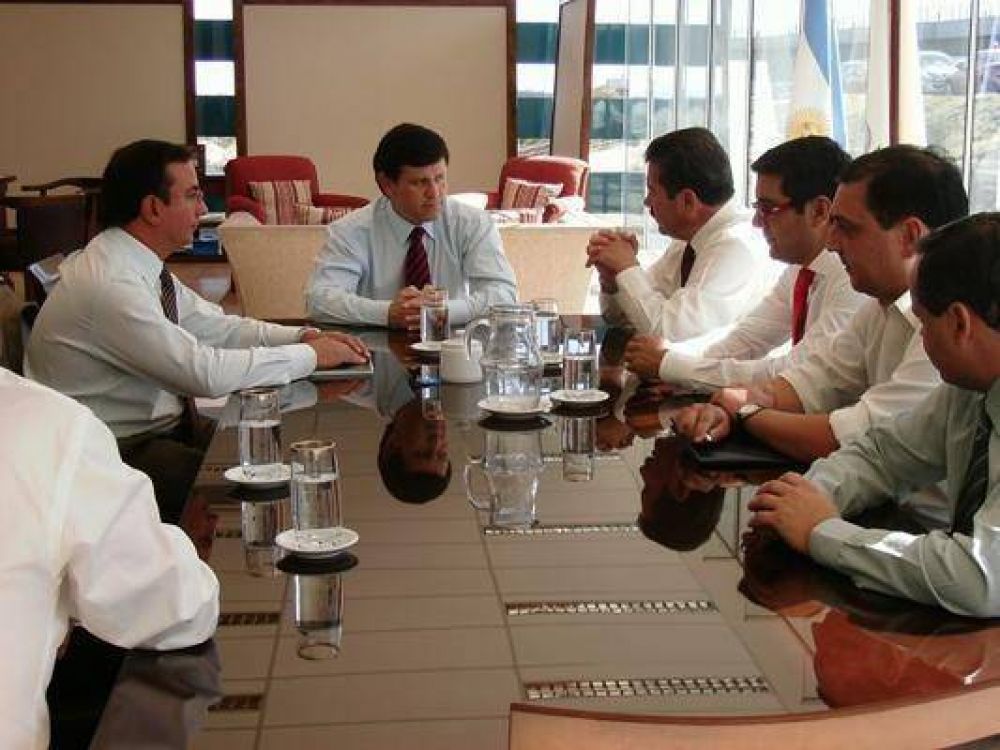 Mones Ruiz recibi� a representantes del Colegio de Abogados y Procuradores de San Luis