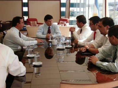 Mones Ruiz recibi� a representantes del Colegio de Abogados y Procuradores de San Luis