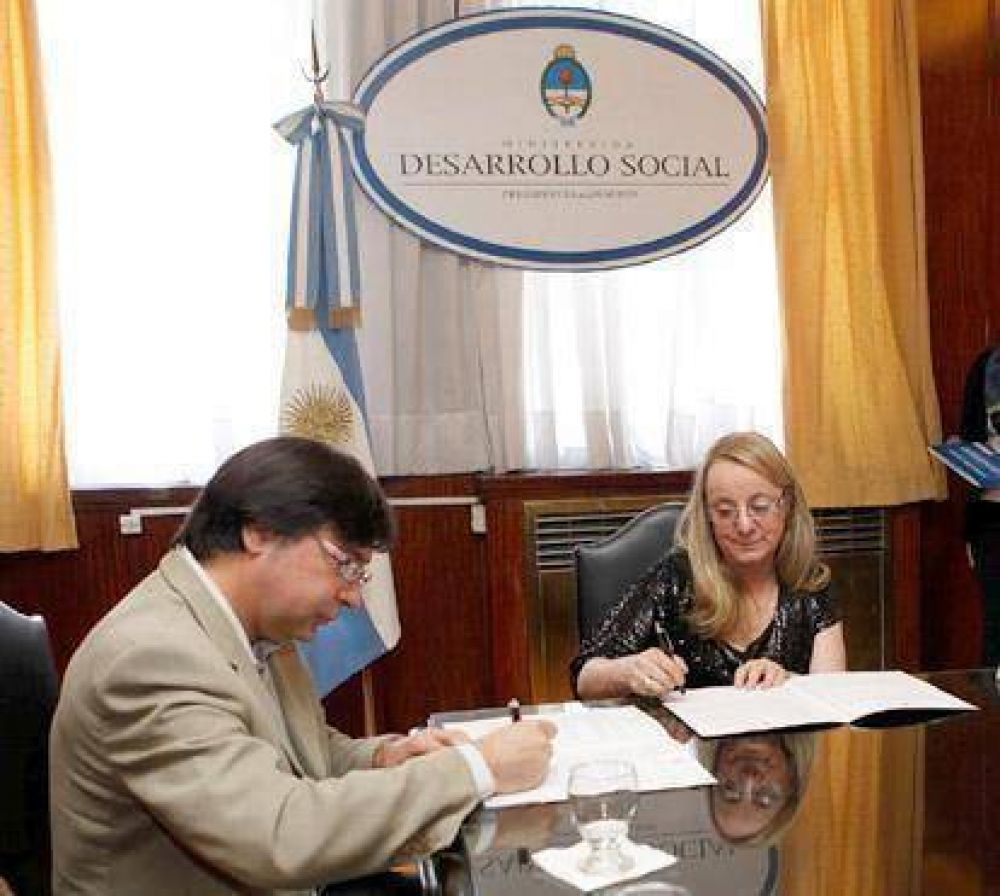 Convenio entre la UNDAV y el Ministerio de Desarrollo Social de la Naci�n