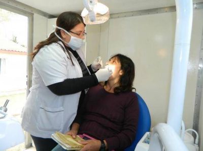 El Cami�n Sanitario estren� el nuevo sill�n odontol�gico