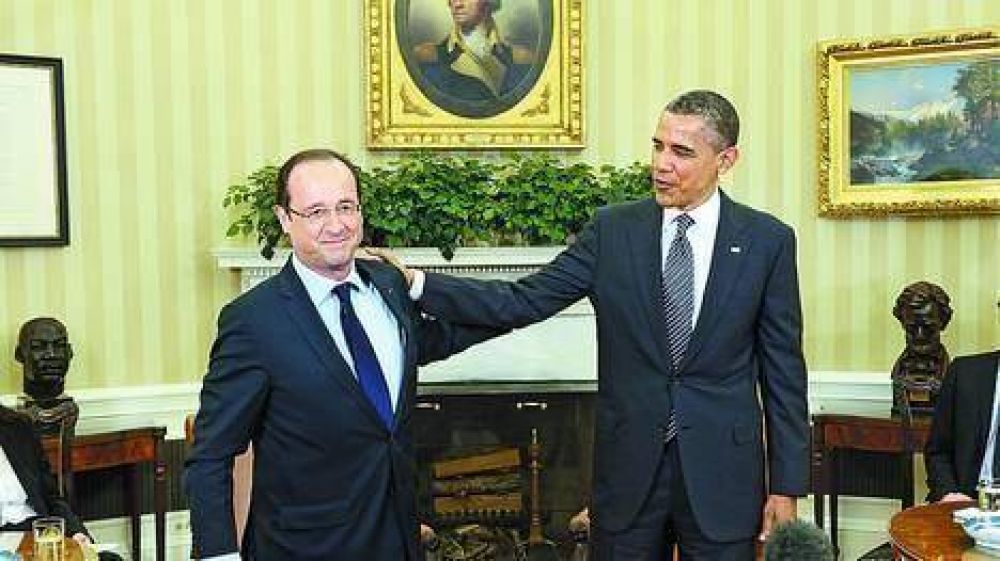 Obama recibi� a Hollande: �El crecimiento debe ser prioritario�