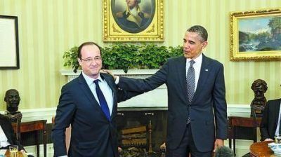 Obama recibi� a Hollande: �El crecimiento debe ser prioritario�