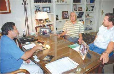 Beder Herrera quiere fortalecer el Plan Cun�cola con apoyo italiano.  