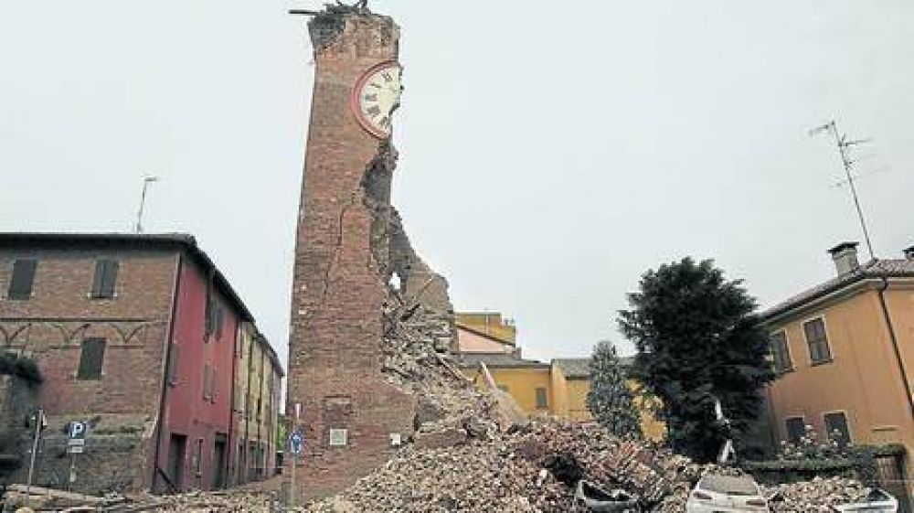 Terremoto en el norte de Italia: 7 muertos y miles de evacuados