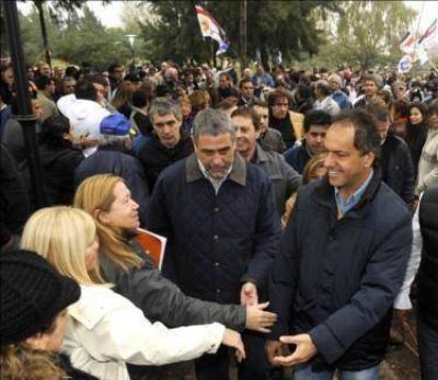 Scioli en Jornada de Inclusi�n Social