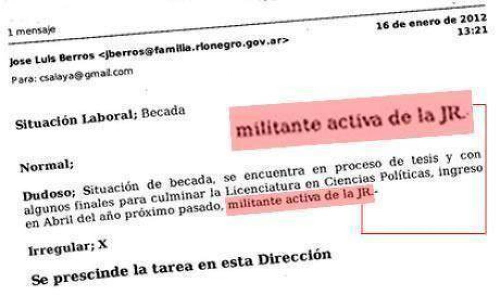 Piden informes por �marcaci�n pol�tica� desde la Direcci�n de Juventud