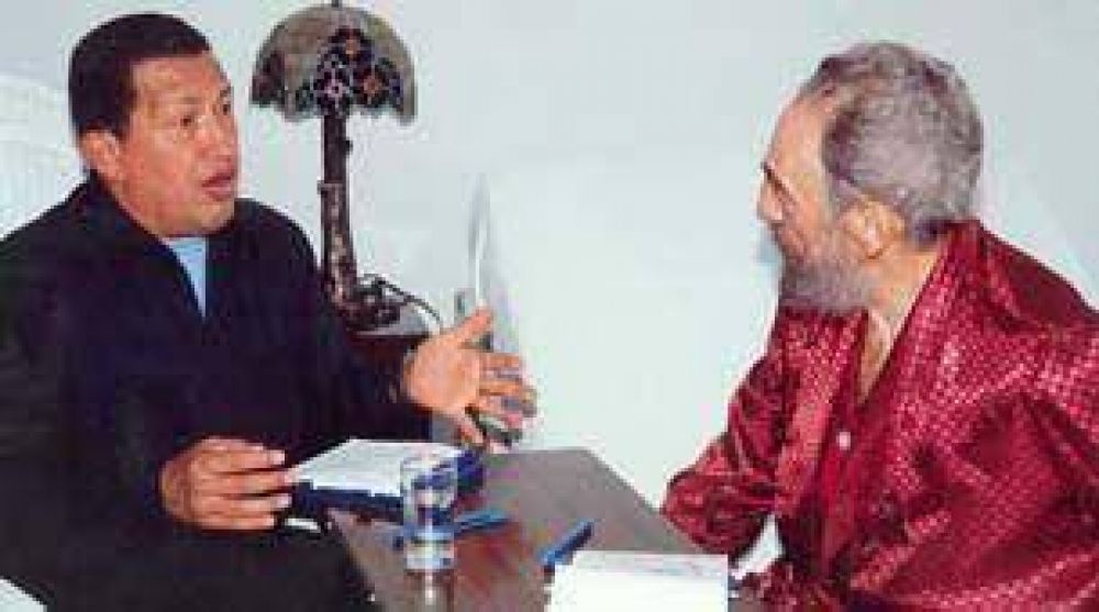 Ch�vez se reuni� dos veces con Fidel en La Habana