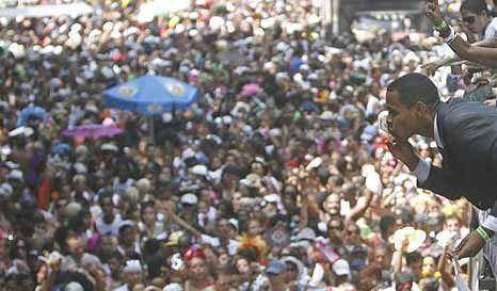 Un falso Obama descoll� en R�o