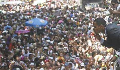 Un falso Obama descoll� en R�o
