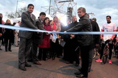 El Gobierno inaugur� un tramo de la Avenida Serrana de la Ciudad de La Punta