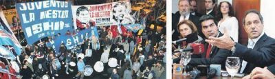 Un scrum ultra-K controlar� el peronismo para aislar a Scioli