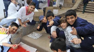 Pintaron su barrio y, por qu� no, mejoraron el mundo