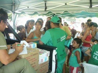 Agentes de salud realizaron un tercer operativo integral