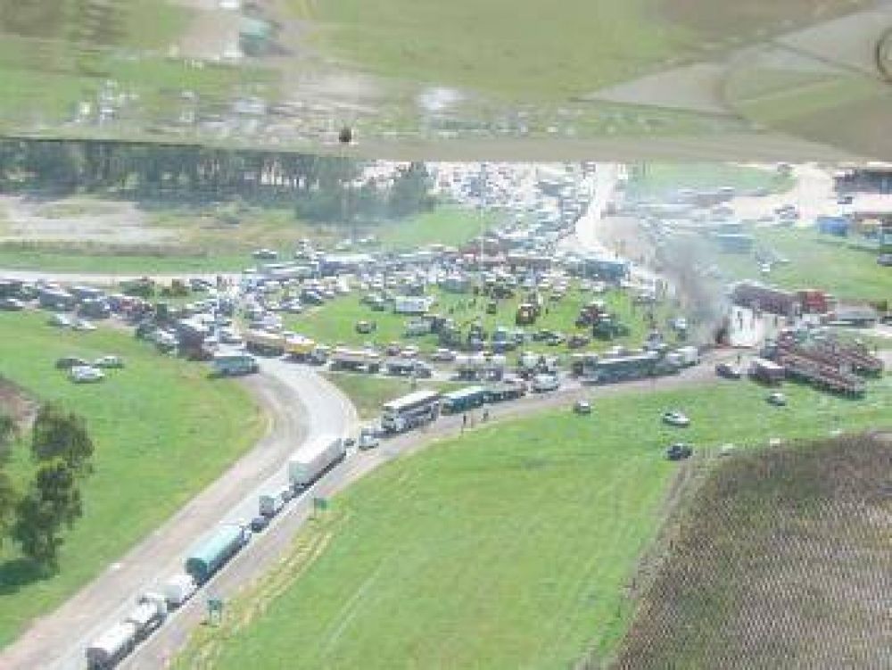 Productores podr�an volver a cortar rutas