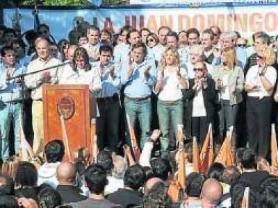 En medio de la puja interna, el sciolismo lanza la Juventud de La Juan Domingo