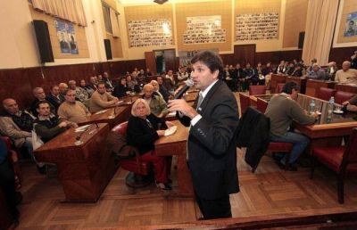Reuni�n con vecinalistas por plan Mar del Plata Ciudad Sustentable