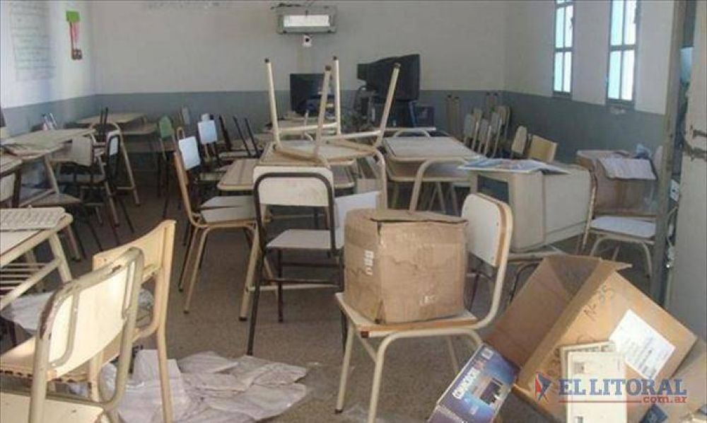 Piden custodia policial para las escuelas de la provincia