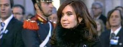 La Presidente encabeza el Ted�um en la catedral de Bariloche