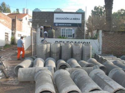 Entubamiento en la ribera quilme�a