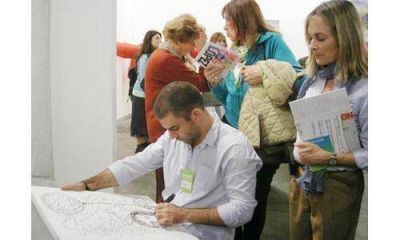 Lisandro Aguilera y su primera vez en ArteBA