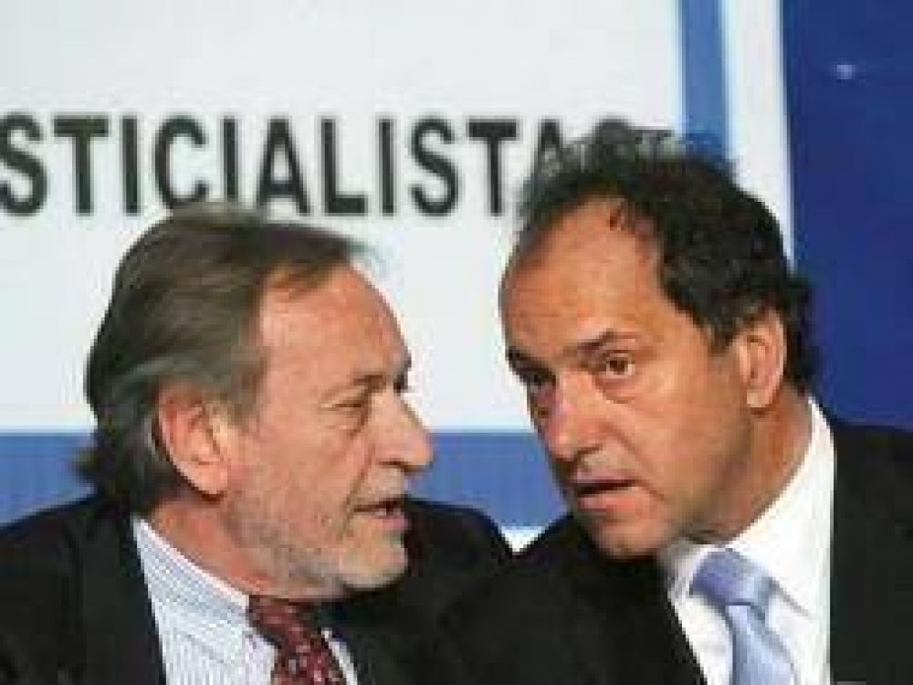 LA MATANZA: Daniel Scioli visit� a Alberto Balestrini