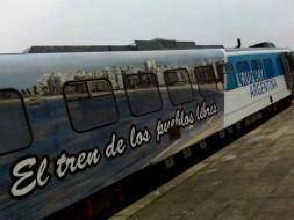 Ya dej� de funcionar tren que un�a Pilar con Uruguay presentado por Cristina en agosto